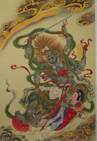 翡翠文殊菩萨文殊菩萨童子相