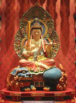 文殊菩萨的经典求学业拜文殊怎样说道家求学最灵的地方考学哪里拜比较灵